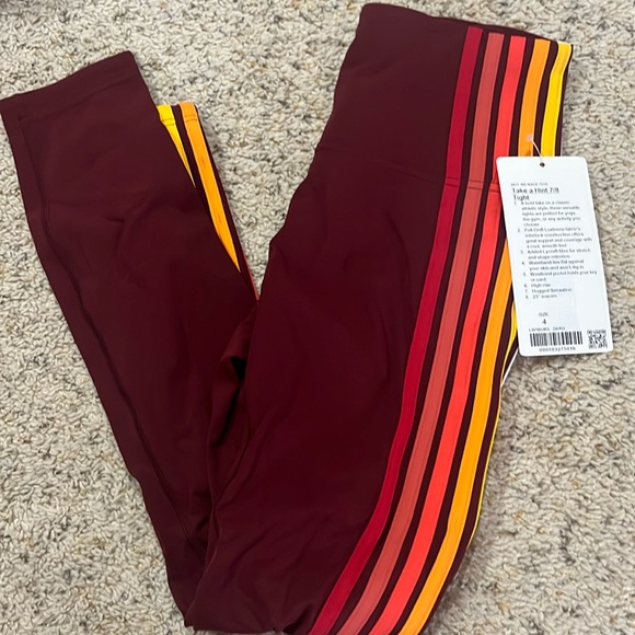 lululemon athletica Pants - NWT RARE Lululemon Take a Hint Tight